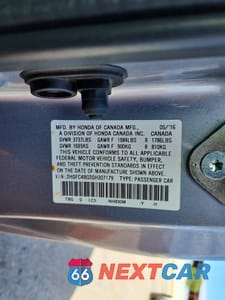 Zdjęcie 12 z 12 samochodu: 2016 HONDA CIVIC VIN:2HGFC4B02GH307179 - miniatura