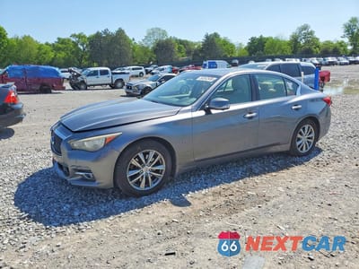 2014 INFINITI Q50 BASE JN1BV7AR3EM684979 - główne zdjęcie licytacji z USA - miniatura