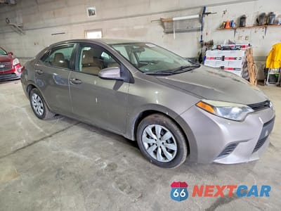 Czwarte zdjęcie samochodu z boku: 2014 TOYOTA COROLLA LE VIN:5YFBURHE1EP053630 - miniatura