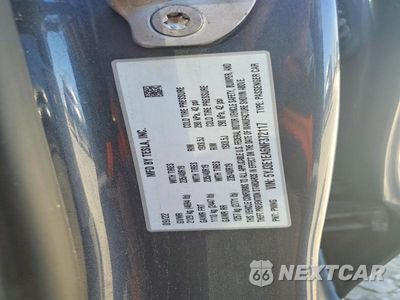 Zdjęcie 12 z 12 samochodu: 2022 TESLA MODEL 3 VIN:5YJ3E1EA6NF372117 - miniatura