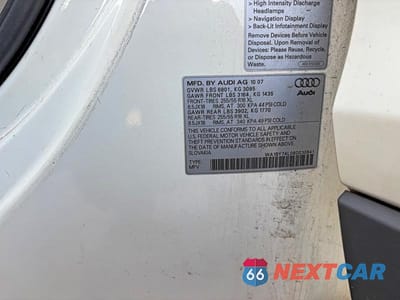 Zdjęcie 10 z 11 samochodu: 2008 AUDI Q7 3.6 QUATTRO PREMIUM VIN:WA1BY74L08D030841 - miniatura