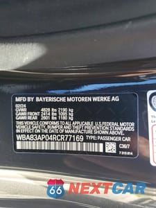 Zdjęcie 12 z 12 samochodu: 2024 BMW M440I VIN:WBA83AP04RCR77169 - miniatura