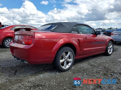 Trzecie zdjęcie samochodu z tyłu: 2007 FORD MUSTANG GT VIN:1ZVHT85HX75269205 - miniatura