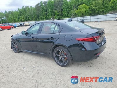 Drugie zdjęcie samochodu z przodu: 2019 ALFA ROMEO GIULIA TI VIN:ZARFANBN6K7601863 - miniatura