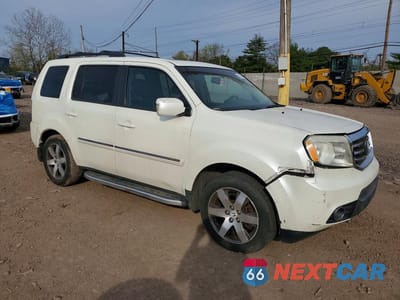 Czwarte zdjęcie samochodu z boku: 2012 HONDA PILOT TOURING VIN:5FNYF4H98CB012978 - miniatura