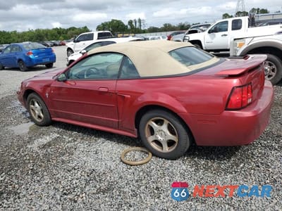 Drugie zdjęcie samochodu z przodu: 2003 FORD MUSTANG V6 COUPE VIN:1FAFP44463F450057 - miniatura