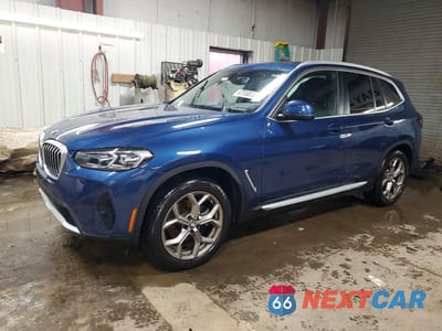 2022 BMW X3 XDRIVE30I 5UX53DP00N9N05550 - główne zdjęcie licytacji z USA - miniatura