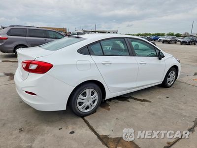 Trzecie zdjęcie samochodu z tyłu: 2017 CHEVROLET CRUZE LS VIN:1G1BC5SM8H7169837 - miniatura
