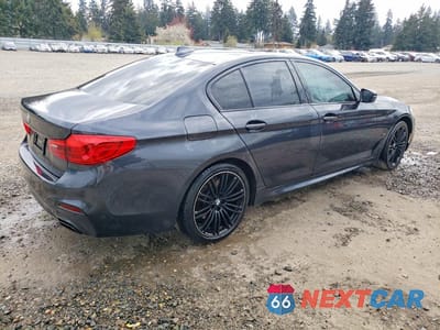 Trzecie zdjęcie samochodu z tyłu: 2020 BMW 530E VIN:WBAJA9C00LCD06815 - miniatura