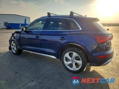 Drugie zdjęcie samochodu z przodu: 2022 AUDI Q5 PREMIUM PLUS 45 VIN:WA1EAAFY3N2086318 - miniatura
