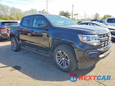 Czwarte zdjęcie samochodu z boku: 2021 CHEV COLORADO VIN:1GCGTBEN1M1212587 - miniatura