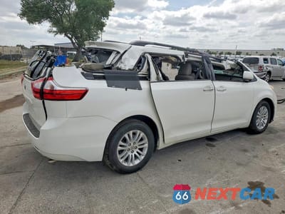 Trzecie zdjęcie samochodu z tyłu: 2016 TOYOTA SIENNA XLE PREMIUM 8-PASSENGER VIN:5TDYK3DC4GS726681 - miniatura
