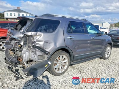Trzecie zdjęcie samochodu z tyłu: 2014 FORD EXPLORER LIMITED VIN:1FM5K8F8XEGA66769 - miniatura