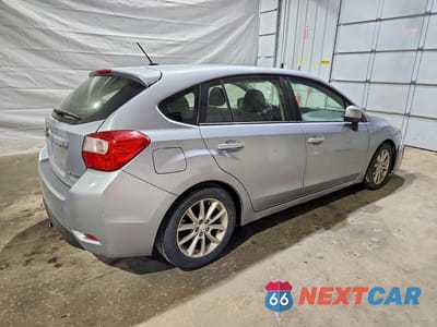 Trzecie zdjęcie samochodu z tyłu: 2014 SUBARU IMPREZA PREMIUM VIN:JF1GPAC60E8229860 - miniatura