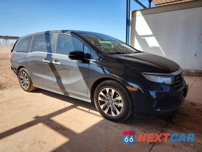 Czwarte zdjęcie samochodu z boku: 2024 HONDA ODYSSEY EXL VIN:5FNRL6H6XRB017171 - miniatura
