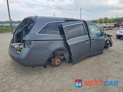 Trzecie zdjęcie samochodu z tyłu: 2011 HONDA ODYSSEY EXL VIN:5FNRL5H68BB038035 - miniatura