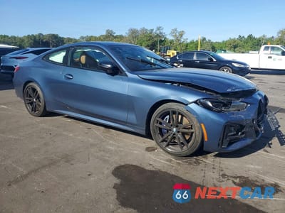 Czwarte zdjęcie samochodu z boku: 2022 BMW 430I VIN:WBA53AP02NCK03337 - miniatura