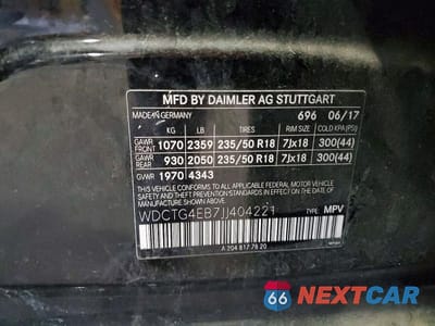 Zdjęcie 13 z 13 samochodu: 2018 MERCEDES-BENZ GLA 250 VIN:WDCTG4EB7JJ404221 - miniatura