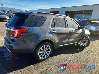 Trzecie zdjęcie samochodu z tyłu: 2017 FORD EXPLORER LIMITED VIN:1FM5K8F89HGD99968 - miniatura
