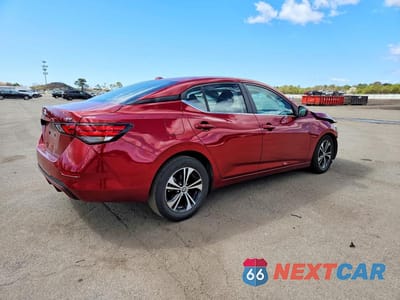 Trzecie zdjęcie samochodu z tyłu: 2023 NISSAN SENTRA SV VIN:3N1AB8CV0PY232086 - miniatura