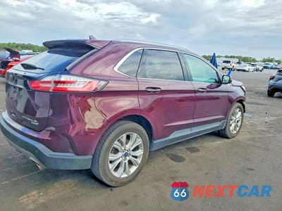 Trzecie zdjęcie samochodu z tyłu: 2020 FORD EDGE TITANIUM VIN:2FMPK3K92LBB26896 - miniatura