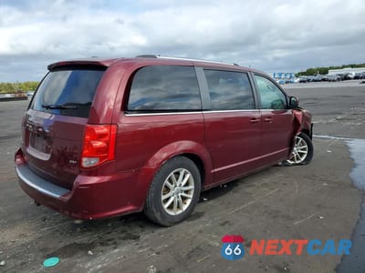 Trzecie zdjęcie samochodu z tyłu: 2020 DODGE GRAND CARAVAN SXT VIN:2C4RDGCG2LR169606 - miniatura