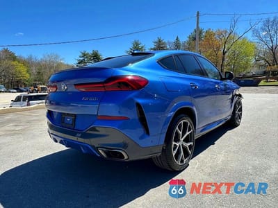 Trzecie zdjęcie samochodu z tyłu: 2020 BMW X6 M50I VIN:5UXCY8C06L9B12934 - miniatura