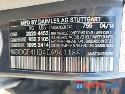 Zdjęcie 12 z 12 samochodu: 2014 MERCEDES-BENZ C 250 VIN:WDDGF4HB4EA961184 - miniatura