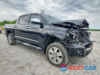 Czwarte zdjęcie samochodu z boku: 2016 TOYOTA TUNDRA PLATINUM VIN:5TFAW5F13GX529458 - miniatura