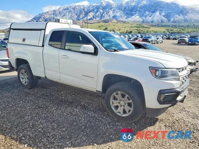 Czwarte zdjęcie samochodu z boku: 2022 CHEVROLET COLORADO LT VIN:1GCHSCEA7N1213125 - miniatura