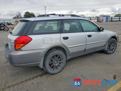 Trzecie zdjęcie samochodu z tyłu: 2006 SUBARU LEGACY OUTBACK 2.5I VIN:4S4BP61C066300851 - miniatura