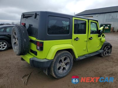 Trzecie zdjęcie samochodu z tyłu: 2016 JEEP WRANGLER UNLIMITED SAHARA VIN:1C4BJWEG3GL292346 - miniatura
