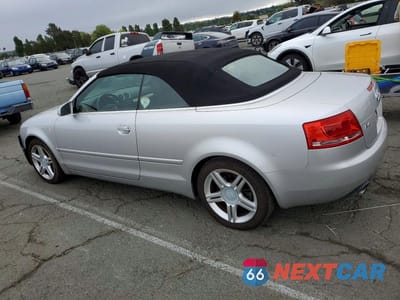Drugie zdjęcie samochodu z przodu: 2007 AUDI A4 2.0T CABRIOLET QUATTRO VIN:WAUDF48H07K028989 - miniatura