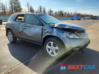 Czwarte zdjęcie samochodu z boku: 2005 NISSAN MURANO S VIN:JN8AZ08W85W427230 - miniatura