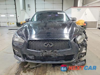 Piąte zdjęcie samochodu w środku: 2016 INFINITI Q50 3.0T PREMIUM VIN:JN1EV7AR2GM343685 - miniatura