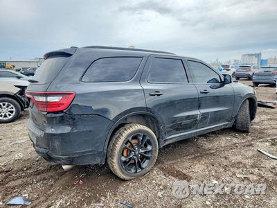Trzecie zdjęcie samochodu z tyłu: 2020 DODGE DURANGO VIN:1C4SDJCT4LC215442 - miniatura