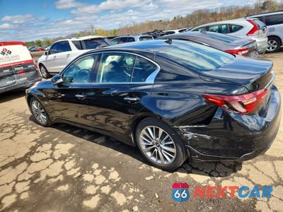 Drugie zdjęcie samochodu z przodu: 2018 INFINITI Q50 3.0T LUXE VIN:JN1EV7AR2JM430266 - miniatura