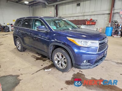 Czwarte zdjęcie samochodu z boku: 2016 TOYOTA HIGHLANDER LE PLUS VIN:5TDBKRFH8GS331503 - miniatura