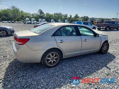 Trzecie zdjęcie samochodu z tyłu: 2010 LINCOLN MKZ VIN:3LNHL2GC9AR643482 - miniatura