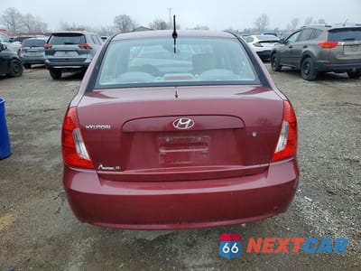 Zdjęcie 6 z 12 samochodu: 2007 HYUNDAI ACCENT GLS VIN:KMHCN45C27U073457 - miniatura