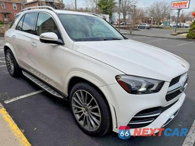 Czwarte zdjęcie samochodu z boku: 2021 MERCEDES-BENZ GLE 350 VIN:4JGFB4JB7MA401245 - miniatura