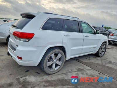 Trzecie zdjęcie samochodu z tyłu: 2015 JEEP GRAND CHEROKEE OVERLAND VIN:1C4RJFCM0FC618612 - miniatura