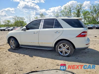 Drugie zdjęcie samochodu z przodu: 2012 MERCEDES-BENZ ML 350 4MATIC VIN:4JGDA5HB6CA007708 - miniatura