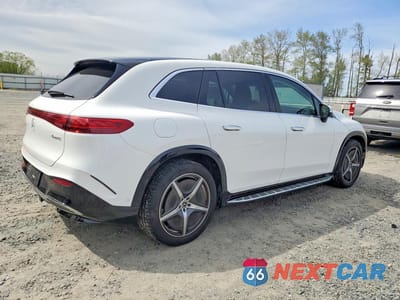 Trzecie zdjęcie samochodu z tyłu: 2023 MERCEDES-BENZ EQS SUV 580 4MATIC VIN:4JGDM4EB4PA022820 - miniatura