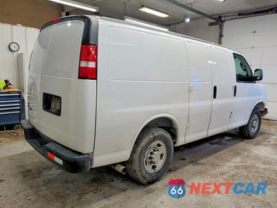 Trzecie zdjęcie samochodu z tyłu: 2023 CHEV EXPRESS G2500 VIN:1GCWGAFP0P1232201 - miniatura