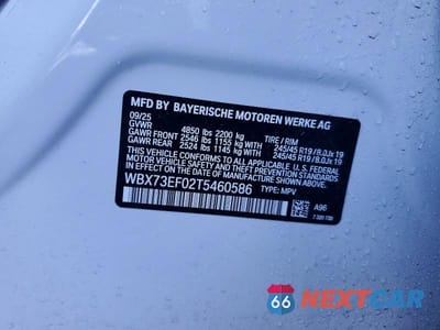 Zdjęcie 12 z 12 samochodu: 2026 BMW X1 XDRIVE28I VIN:WBX73EF02T5460586 - miniatura