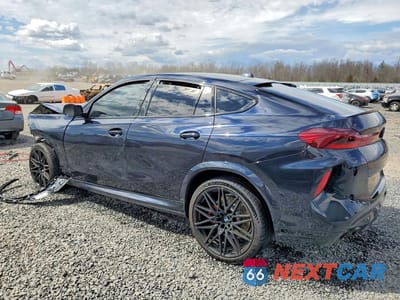 Drugie zdjęcie samochodu z przodu: 2025 BMW X6 M COMPETITION VIN:5YM23ET01S9X45631 - miniatura