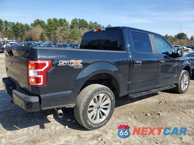 Trzecie zdjęcie samochodu z tyłu: 2018 FORD F150 SUPERCREW VIN:1FTEW1EP3JFE52782 - miniatura
