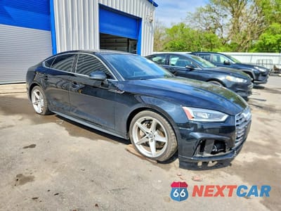 Czwarte zdjęcie samochodu z boku: 2019 AUDI A5 PREMIUM PLUS S-LINE VIN:WAUENCF51KA043879 - miniatura