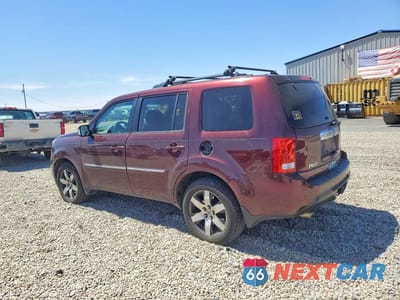 Drugie zdjęcie samochodu z przodu: 2012 HONDA PILOT TOURING VIN:5FNYF3H93CB027155 - miniatura